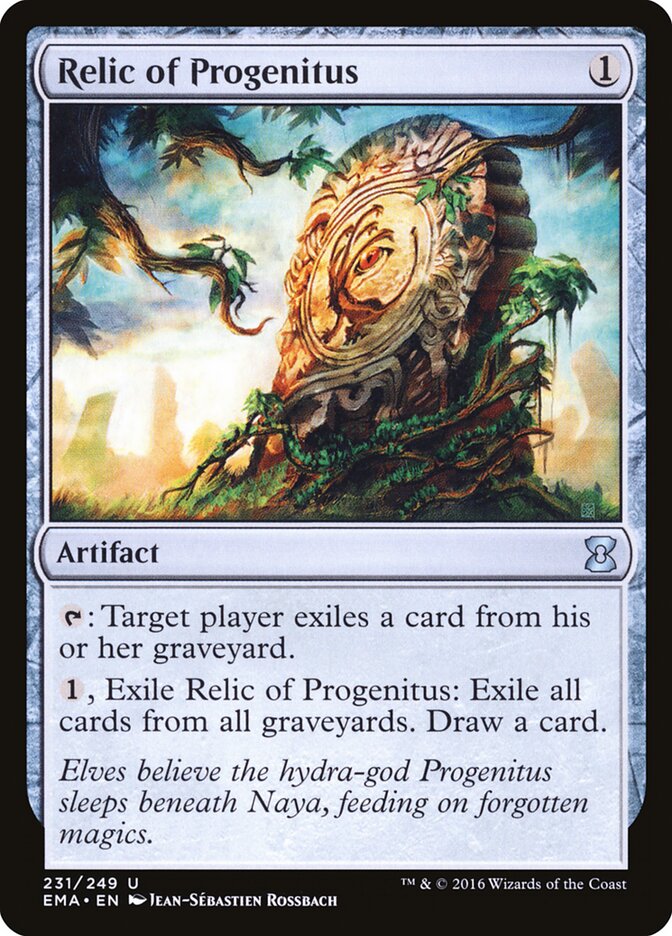 Relic of Progenitus card front