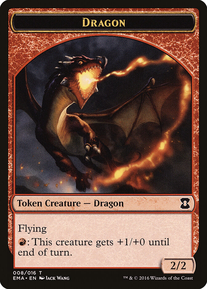 Dragon card front