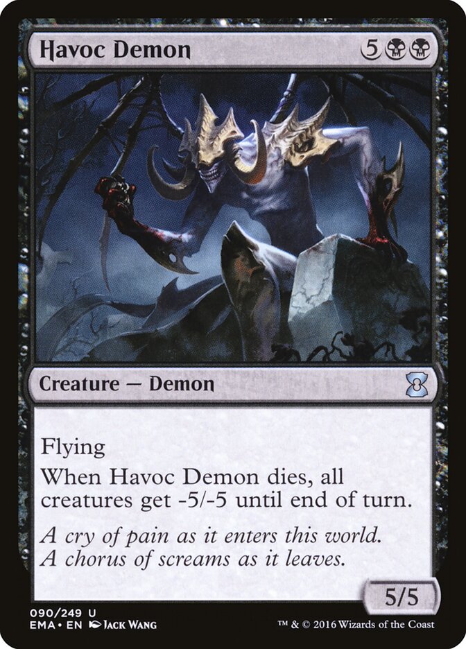 Havoc Demon card front