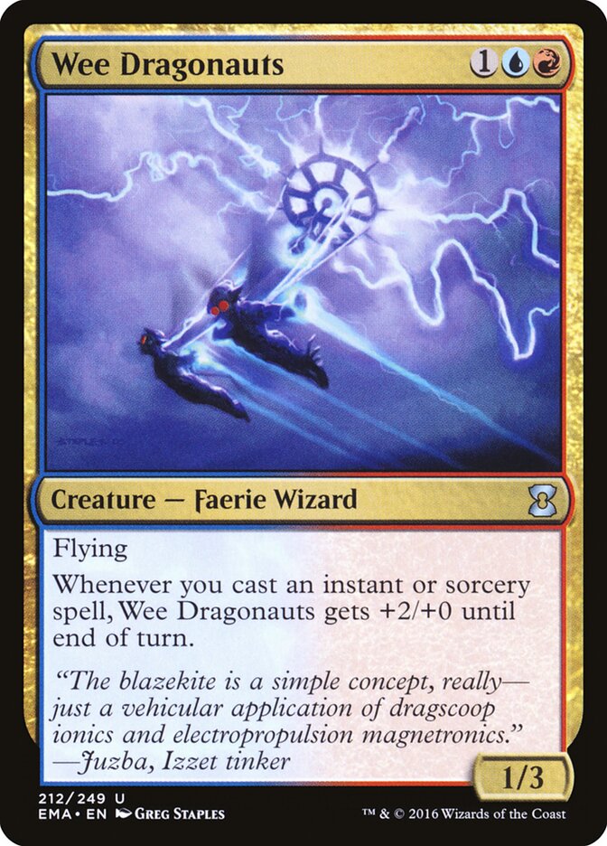 Wee Dragonauts card front