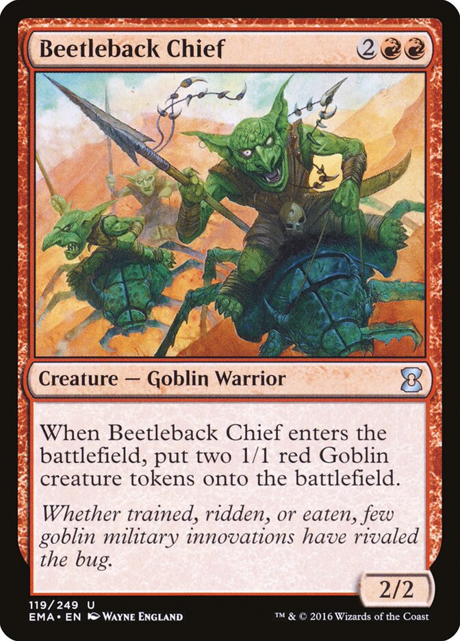 Beetleback Chief card front