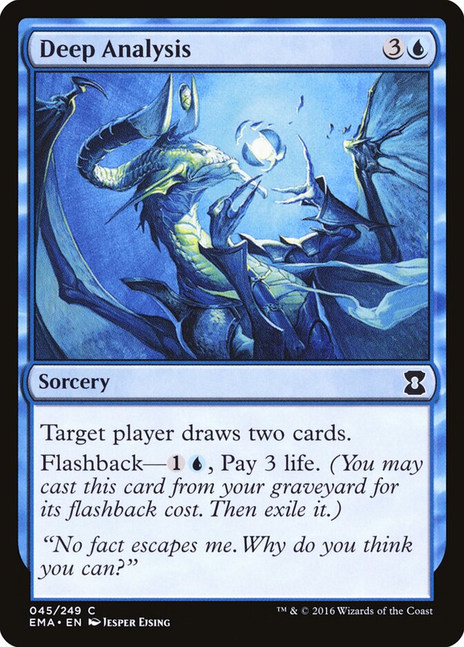 Deep Analysis card front