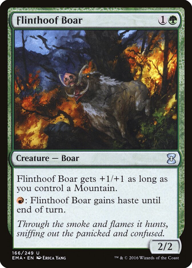 Flinthoof Boar card front