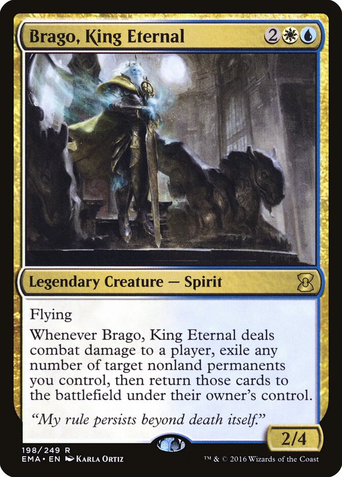 Brago, King Eternal card front