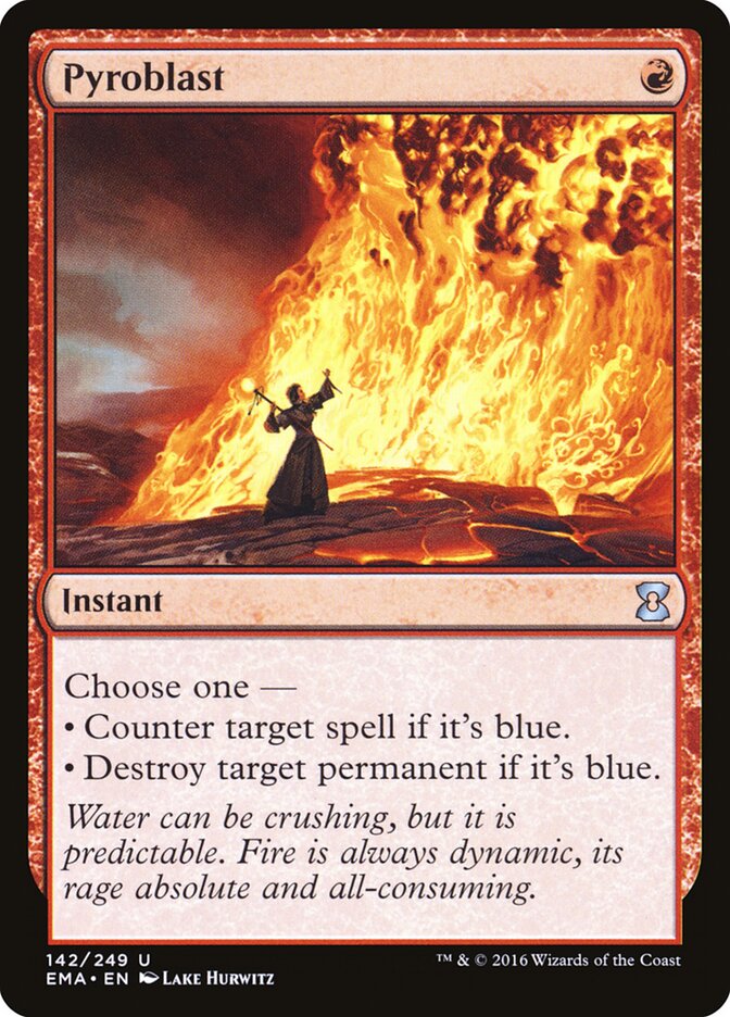 Pyroblast card front
