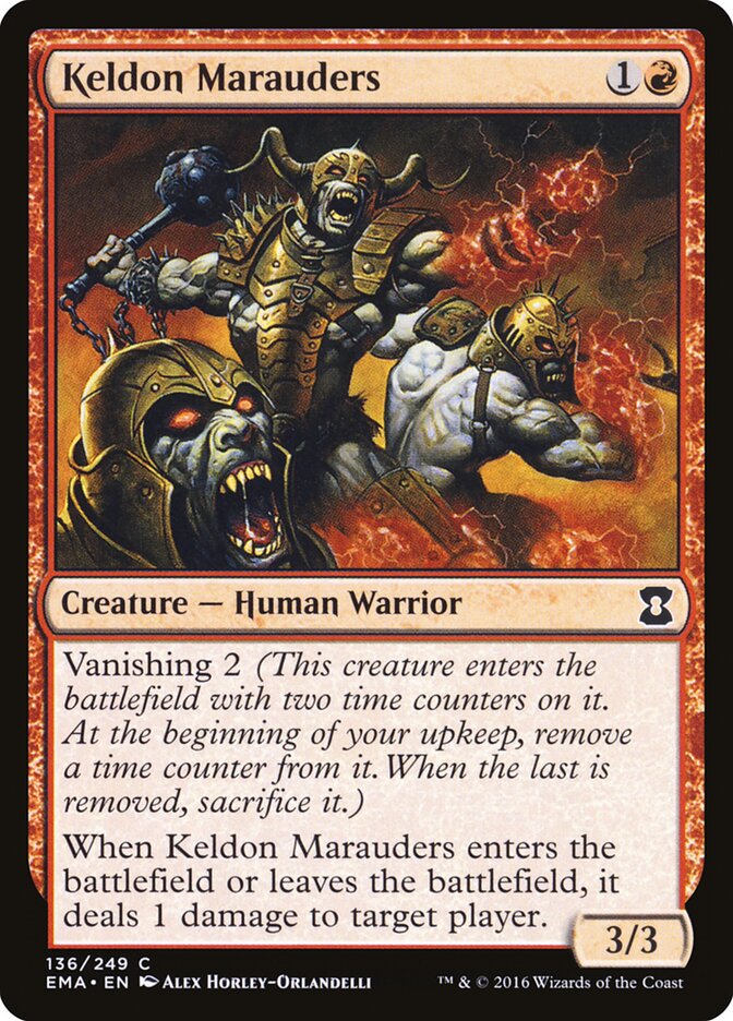 Keldon Marauders card front