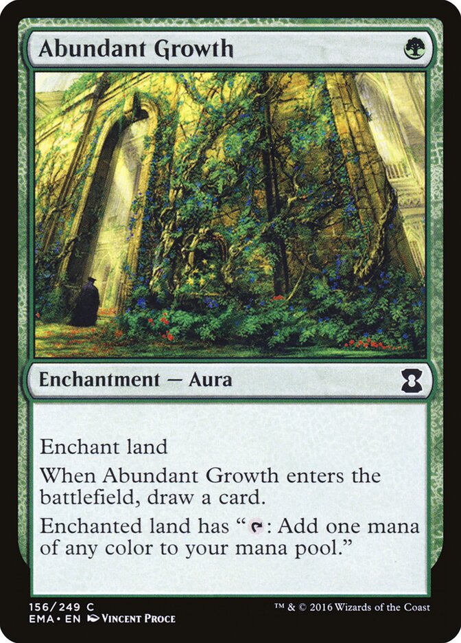 Abundant Growth card front