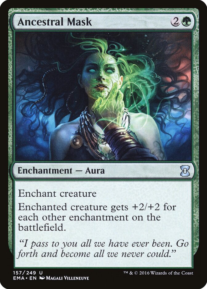 Ancestral Mask card front