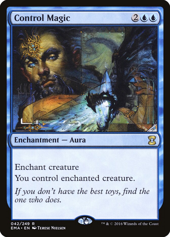 Control Magic card front