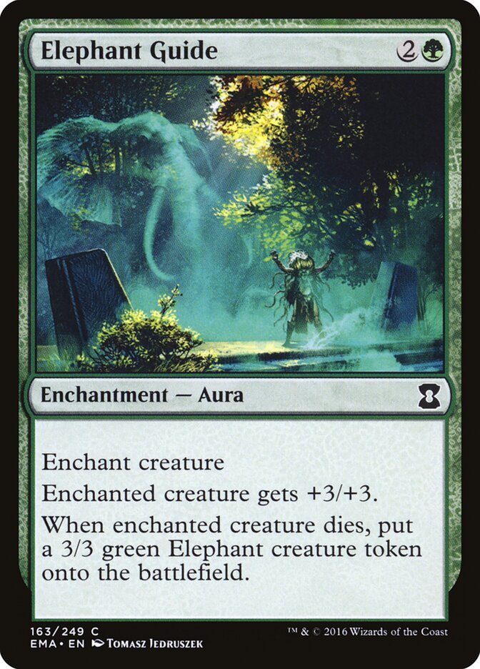 Elephant Guide card front