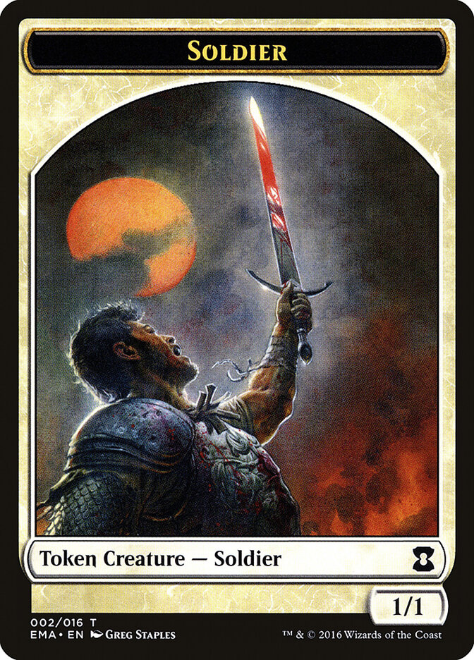 Soldier card front