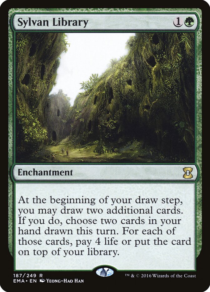 Sylvan Library card front