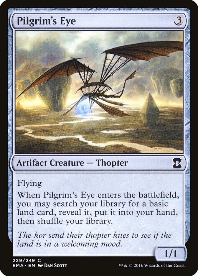 Pilgrim's Eye card front