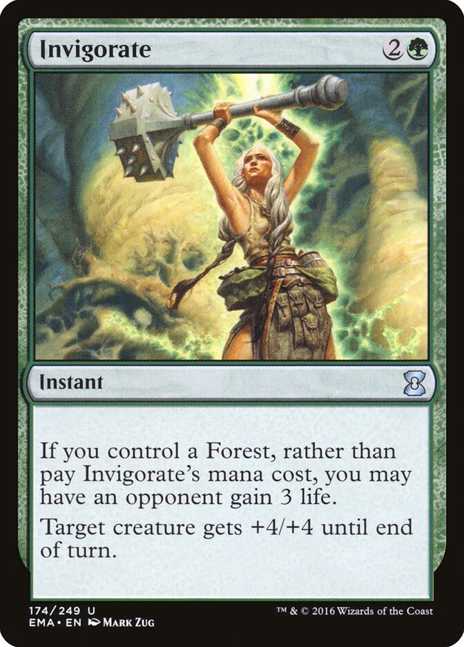 Invigorate card front