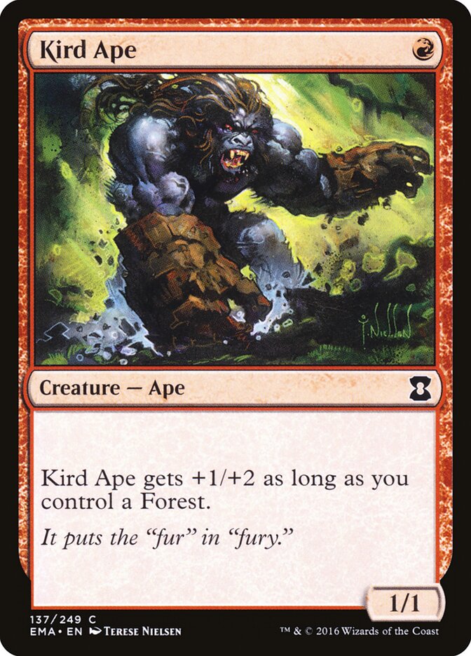 Kird Ape card front