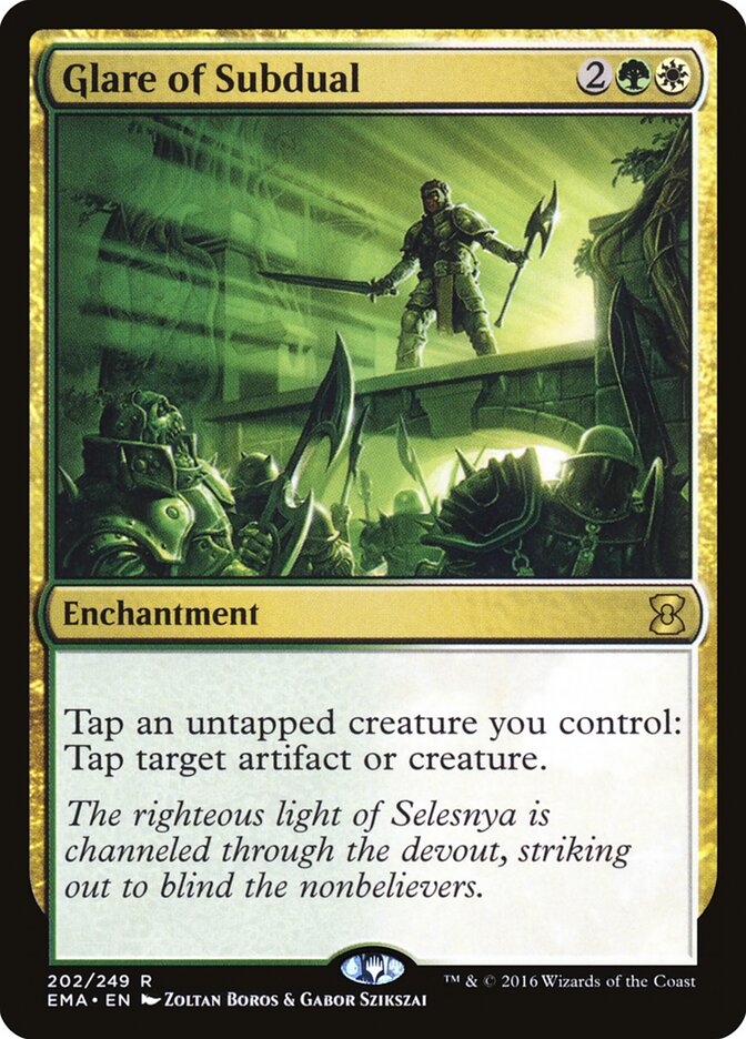 Glare of Subdual card front
