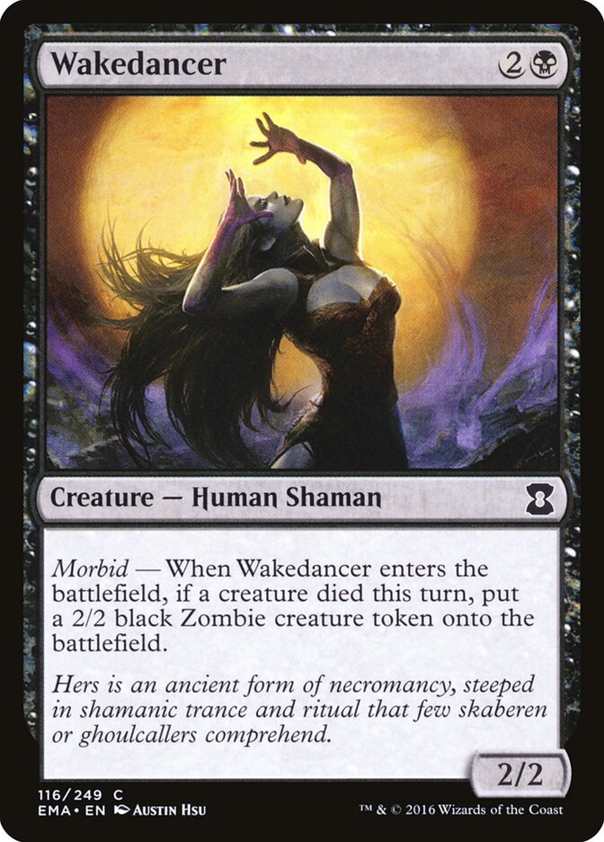 Wakedancer card front