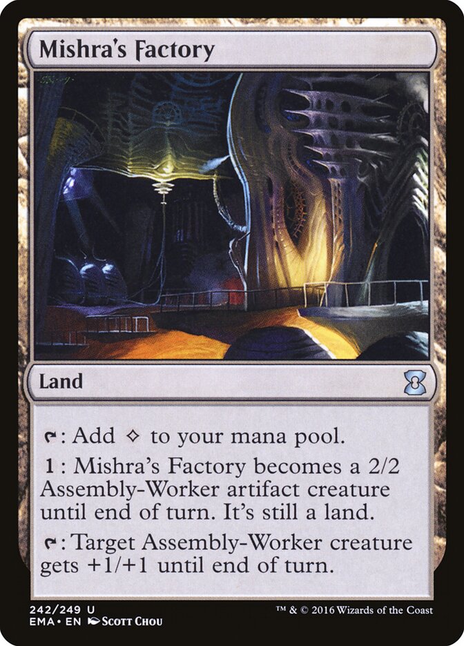 Mishra's Factory card front