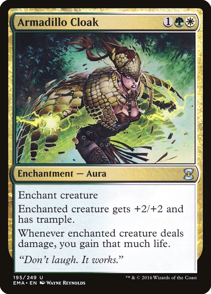 Armadillo Cloak card front