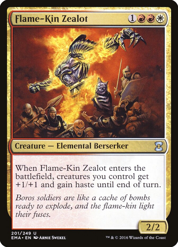 Flame-Kin Zealot card front