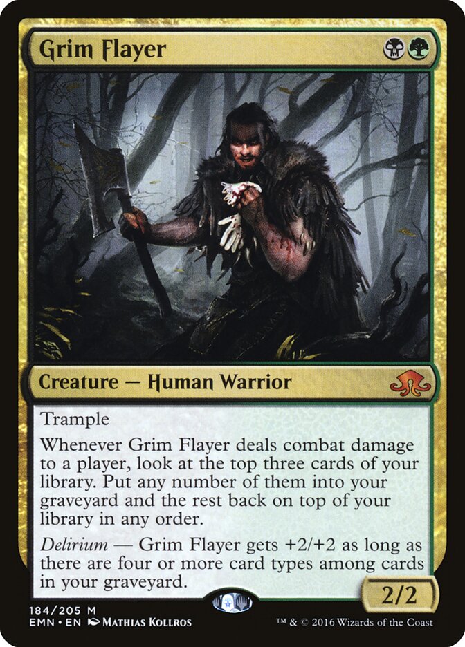 Grim Flayer card front