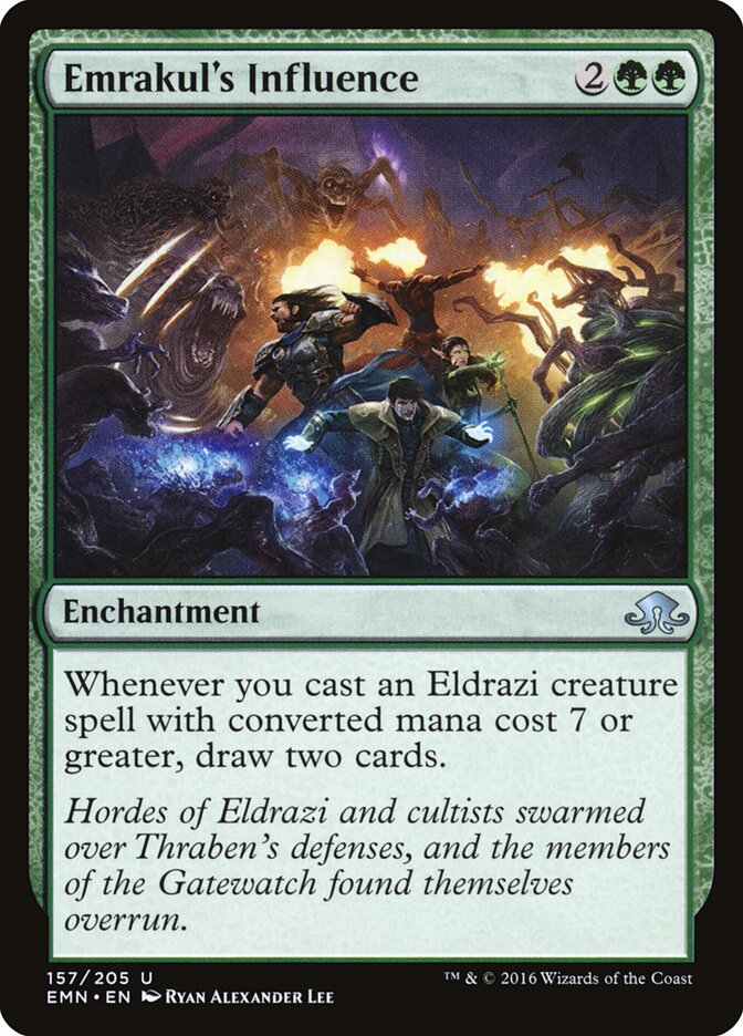 Emrakul's Influence card front