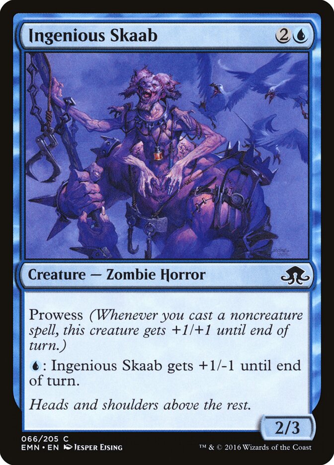 Ingenious Skaab card front