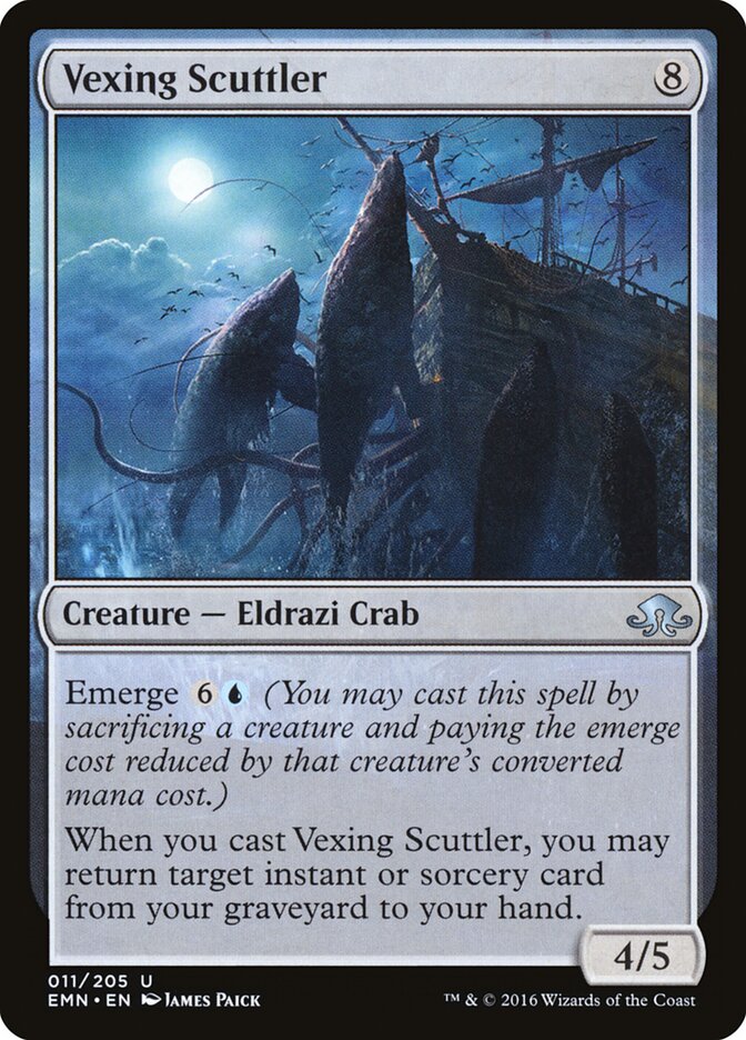 Vexing Scuttler card front