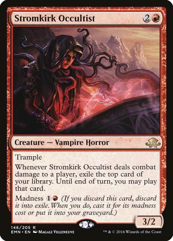 Stromkirk Occultist card front