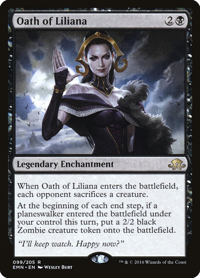 Oath of Liliana card front