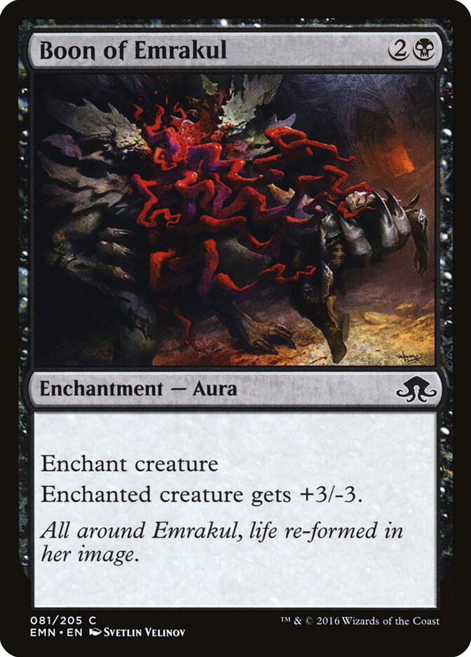 Boon of Emrakul card front