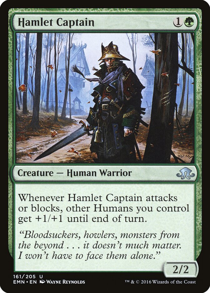 Hamlet Captain card front