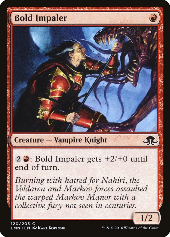 Bold Impaler card front