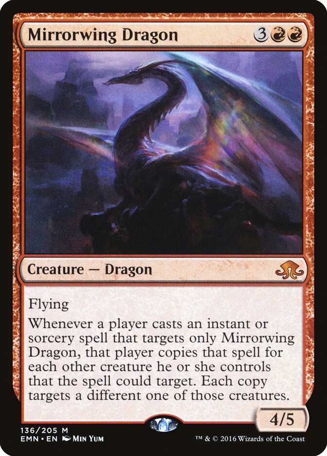 Mirrorwing Dragon card front