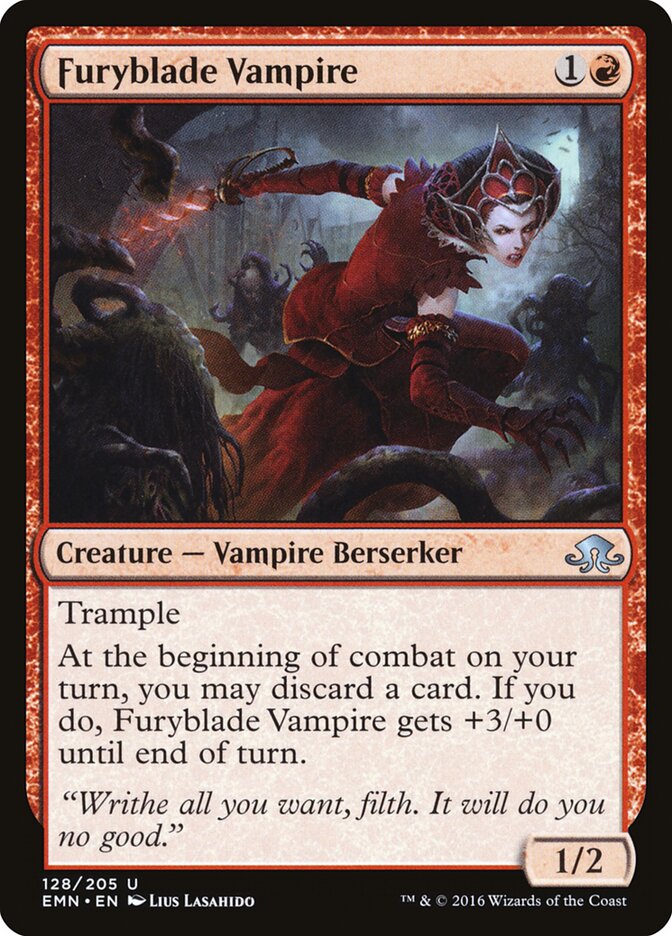 Furyblade Vampire card front