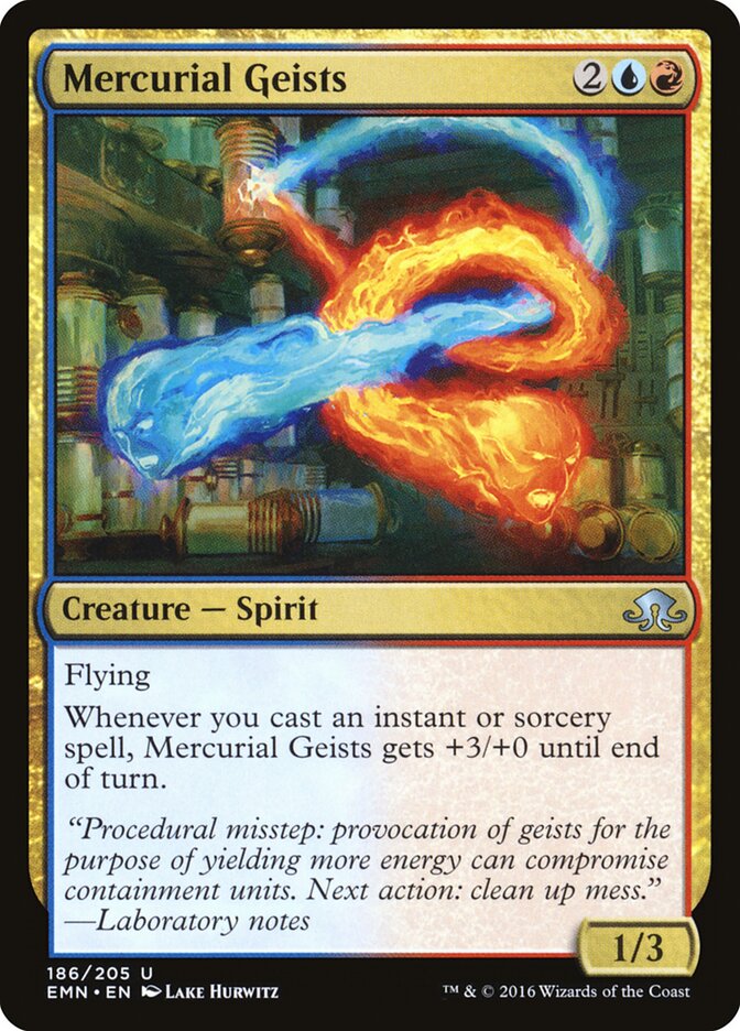 Mercurial Geists card front