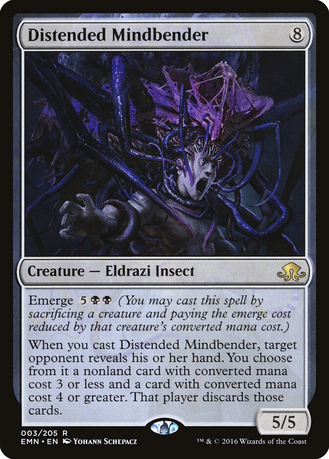 Distended Mindbender card front