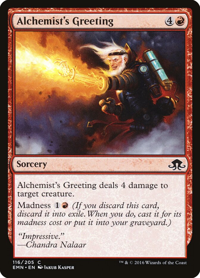 Alchemist's Greeting card front