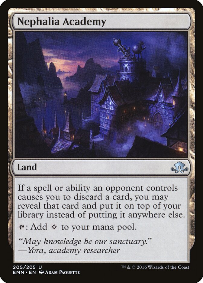 Nephalia Academy card front
