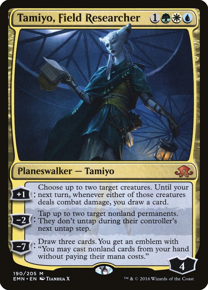 Tamiyo, Field Researcher card front