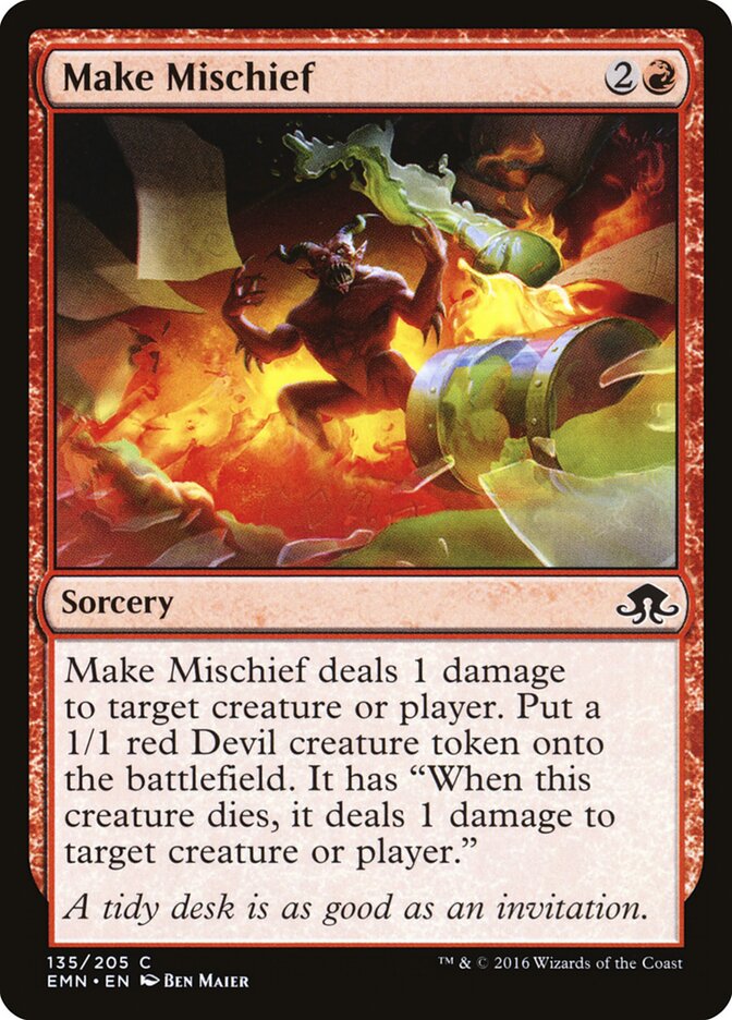 Make Mischief card front