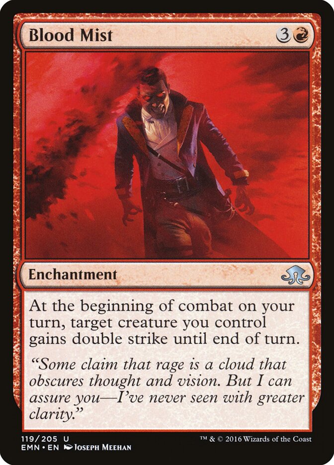 Blood Mist card front