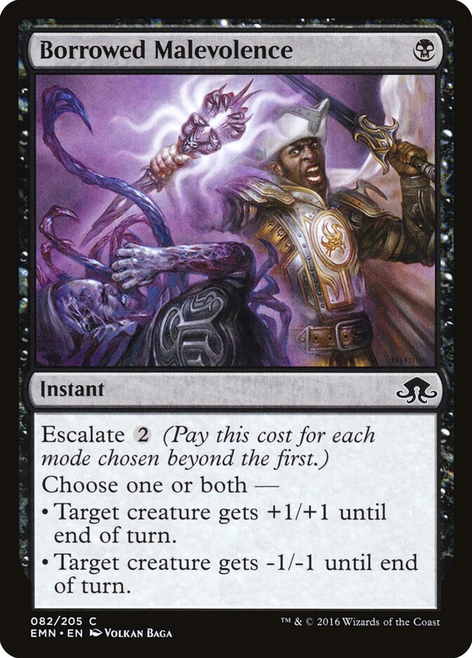 Borrowed Malevolence card front