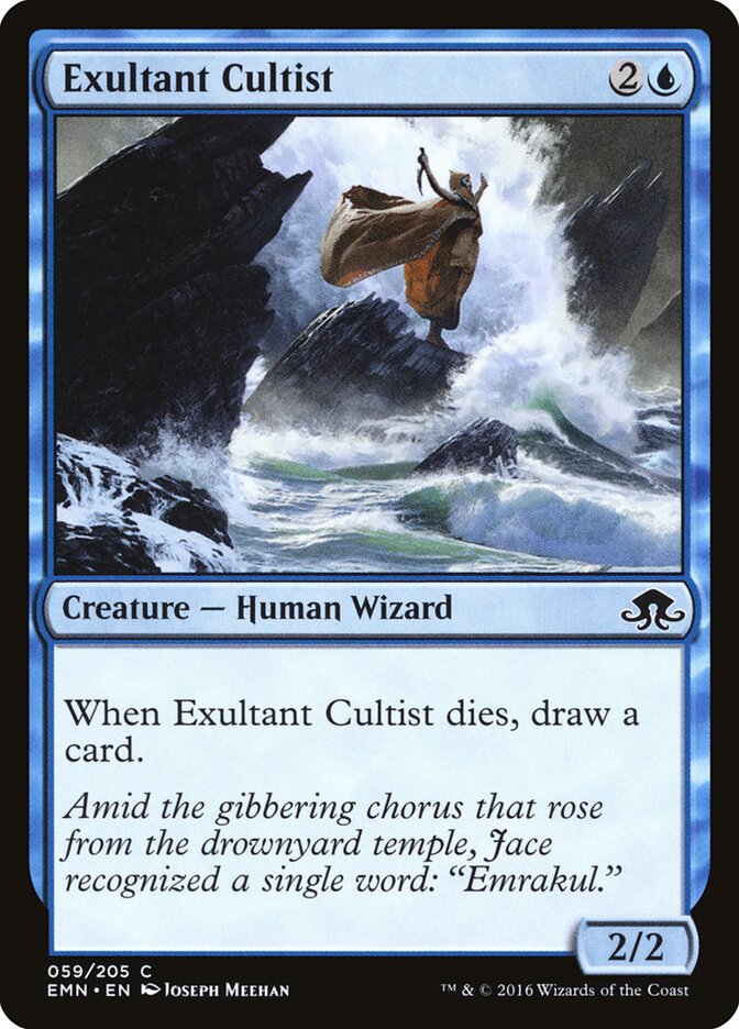 Exultant Cultist card front