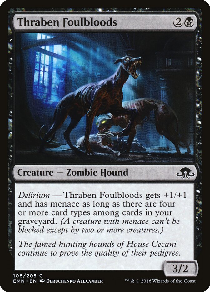 Thraben Foulbloods card front