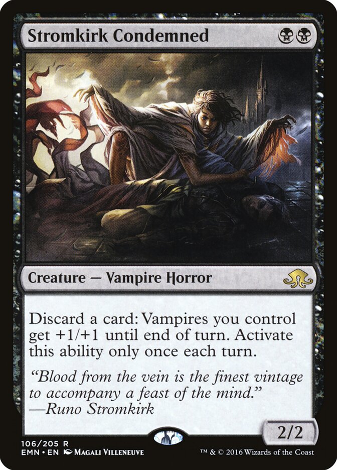 Stromkirk Condemned card front