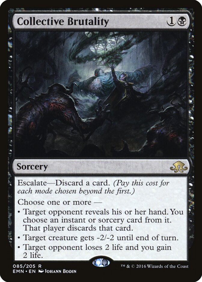 Collective Brutality card front