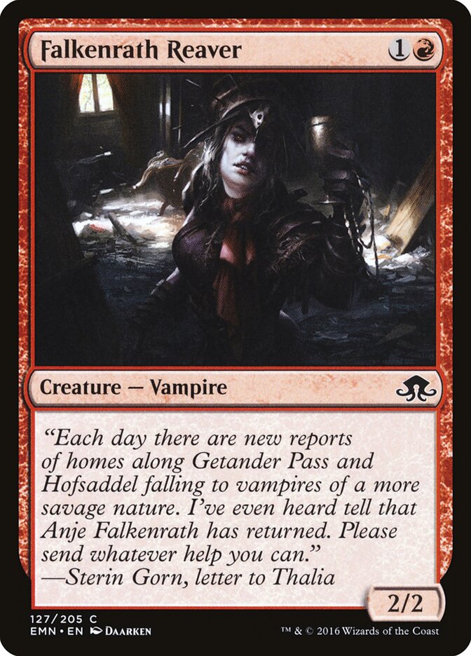 Falkenrath Reaver card front
