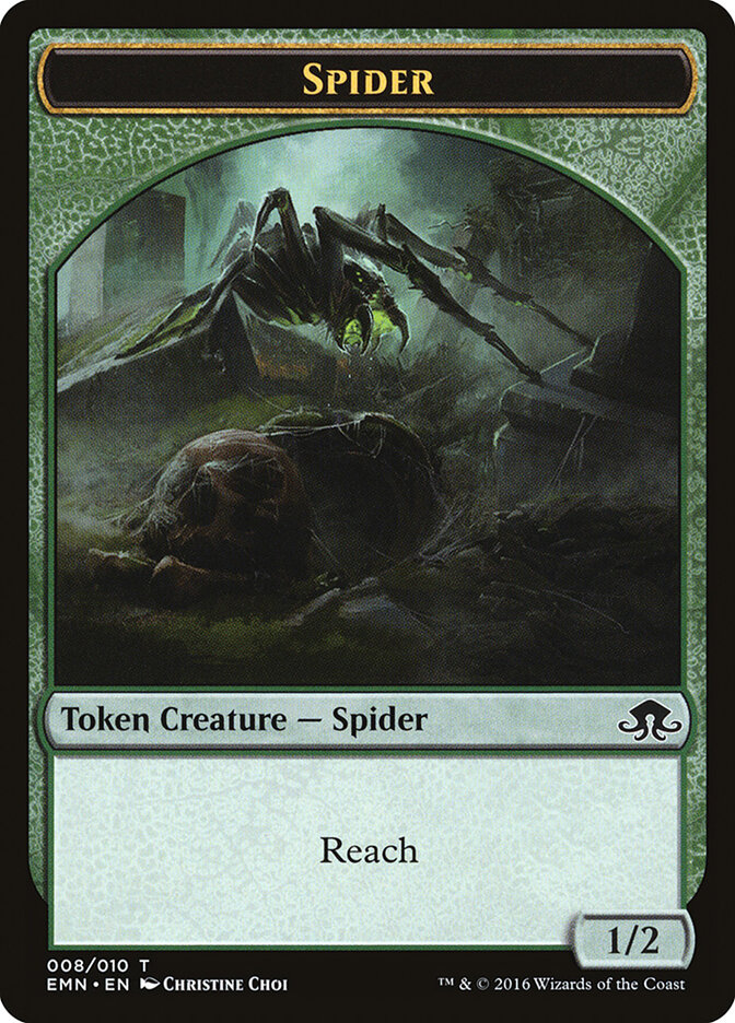 Spider card front