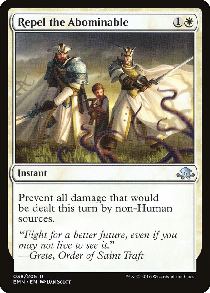 Repel the Abominable card front